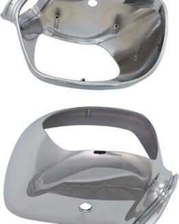 Parts Unlimited Mirror Housings Chrome Pair For Honda GL1800 Gold Wing