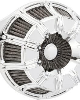 Ness 10-Gauge Inverted Air Cleaner Chrome by Arlen Ness