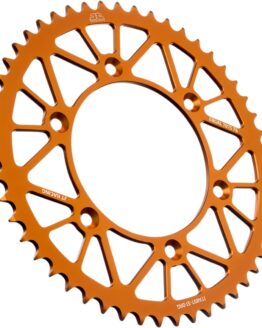 Orange Aluminum Rear Sprocket - 51 Teeth 520 Pitch