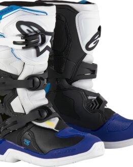 Alpinestars Youth Tech 3S Boots White/Black/Blue US 6