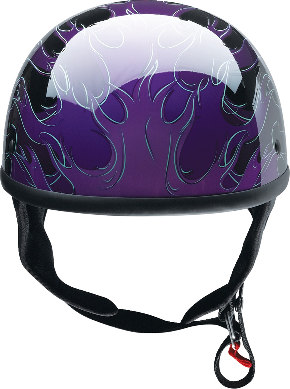 Z1R CC Beanie Hellfire Helmet XL Purple/Black - Image 3
