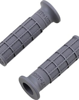 ODI Hart-Luck Full-Waffle Slip-On Grips Graphite 1 Inch V-Twin