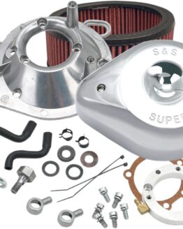 S&S Teardrop Air Cleaner Kit Chrome