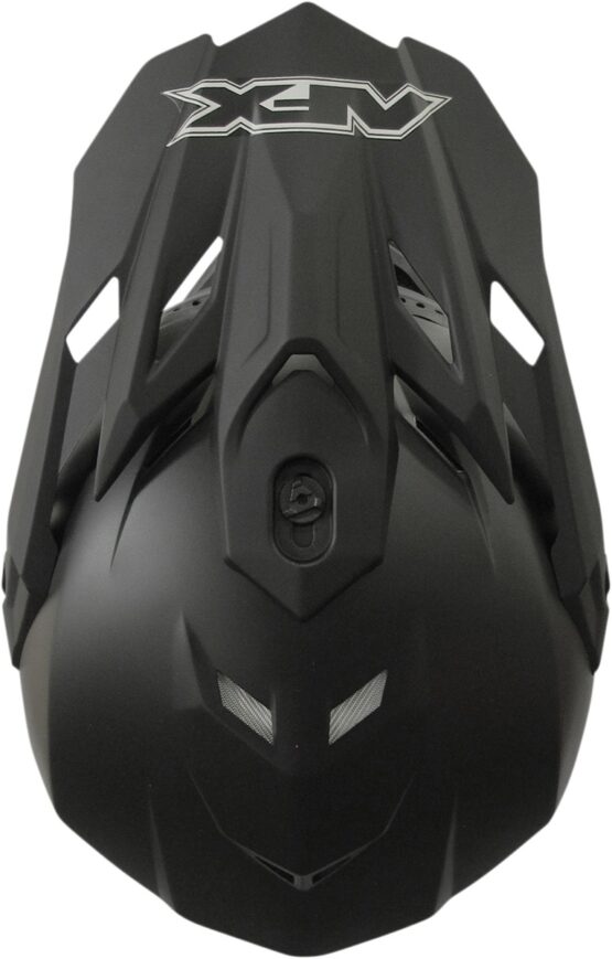 FX-19R Full Face Offroad Helmet Matte Black Large - Image 3