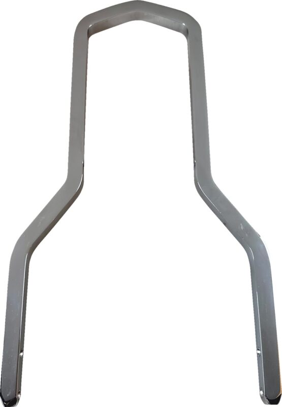 Drag Specialties Square Sissy Bar Chrome 10.14in x 8.75in For Harley-Davidson