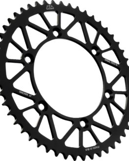 Black Aluminum Rear Sprocket - 51 Teeth 520 Pitch