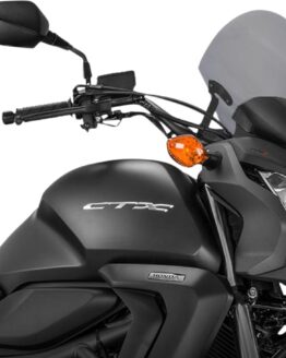 Puig Sport Naked Bike Windscreen Smoke 3mm Thick Fits Honda CTX700
