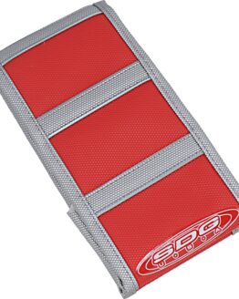 6-Rib Water Resistant Seat Cover Gray/Red