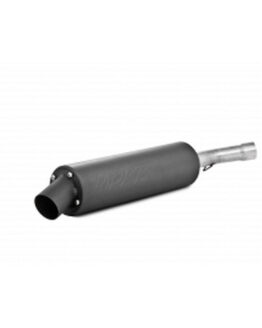 MBRP Utility Dual Slip-On Exhaust Black Fits 88-02 Suzuki KingQuad