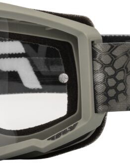 Fly Racing Youth Focus SE Kryptek Goggles Moss Grey/Black Clear Lens