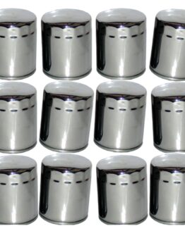HF170C Oil Filter - Chrome - 12 Pack