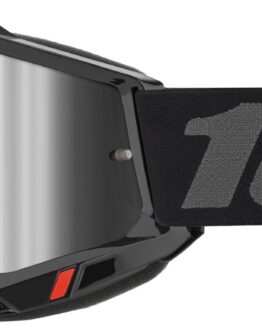 100 Percent Accuri 2 Goggles Black Mirror Silver Lens