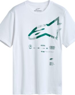Alpinestars Geografica SS CSF Tee White Men's 2X-Large