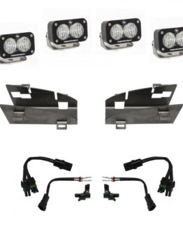 Baja Designs S2 Dual Fog Pocket Kit Fits 2019+ Dodge Ram Rebel 1500