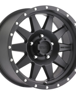 MR301 The Standard 15x7 -6mm Offset 5x5.5 108mm CB Matte Black Wheel