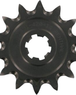 Renthal 14T Grooved Front Sprocket Natural Fits KLX110/DR-Z110