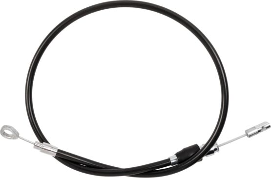 Drag Specialties Quick Connect Clutch Cable Upper 36in Black Chrome For Harley