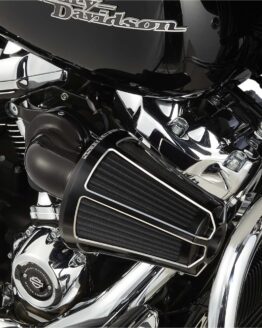 Arlen Ness Black Beveled Monster Sucker Air Cleaner Kit