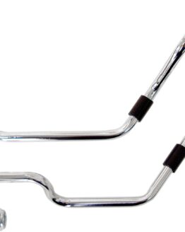 Drag Specialties Chrome Oil Filter Line Kit for Harley Softail