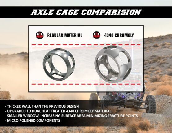 Demon Heavy-Duty Front Axle Arctic Cat Prowler HDX/XT/XTX/XR/XTZ 2006-2017 - Image 3
