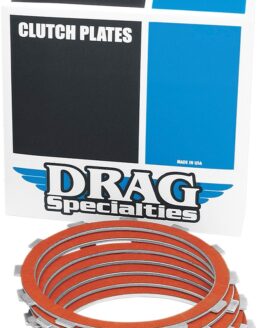 Drag Specialties Clutch Friction Plate Set Organic For Harley XL 1984-1990