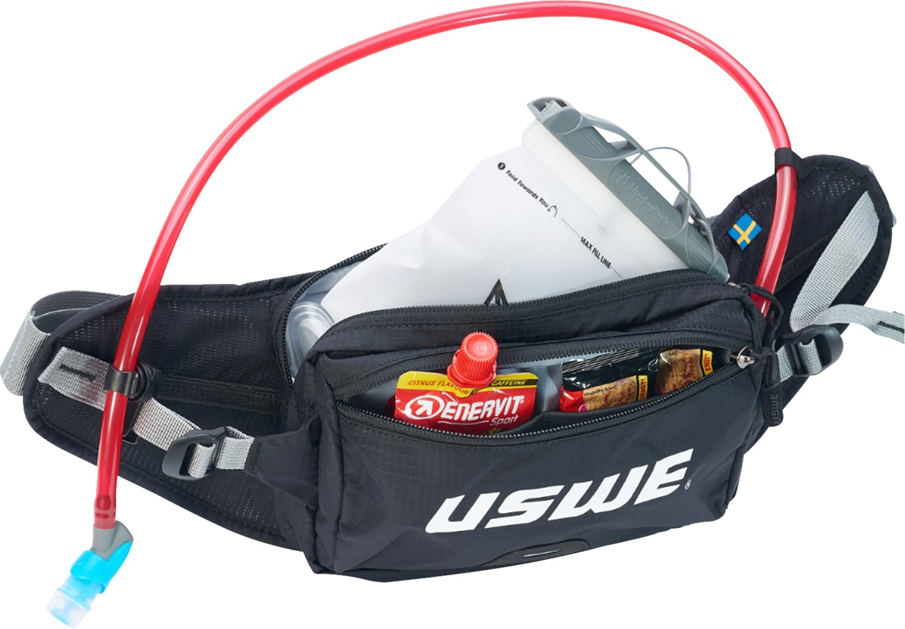 USWE Zulo Waist Pack 2L Carbon Black - Image 3