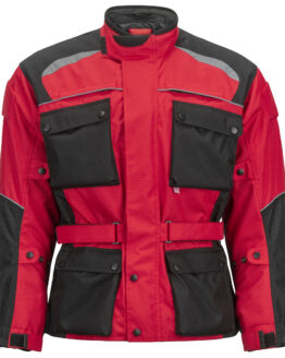 NORU BOSUI 3/4 Waterproof Jacket Red/Black Medium