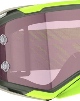 Scott Prospect 2.0 AMP Goggle Kaki Green/Neon Yellow Rose Lens