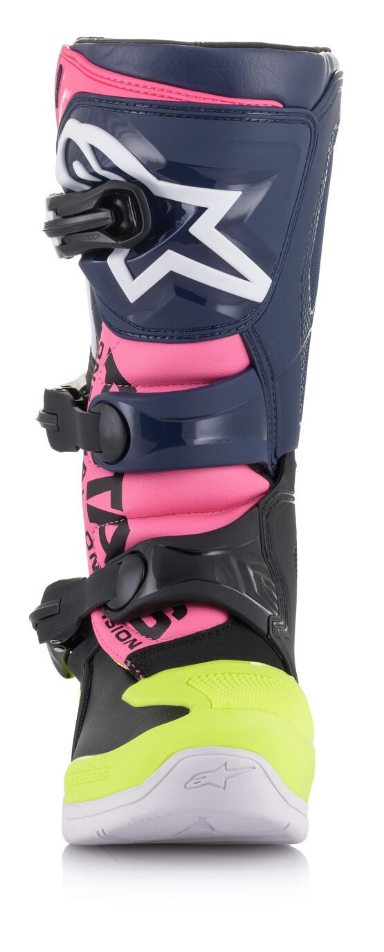 Youth Tech 3S Boots Black/Dark Blue/Neon Pink US Y-07 - Image 5