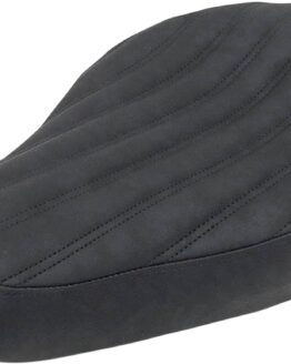 Knuckle Ribbed Solo Seat Black Gel