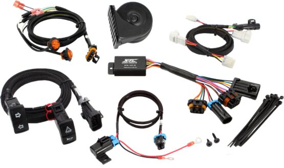 XTC Power Products Self-Canceling Turn Signal Kit with Horn For Kawasaki Ridge