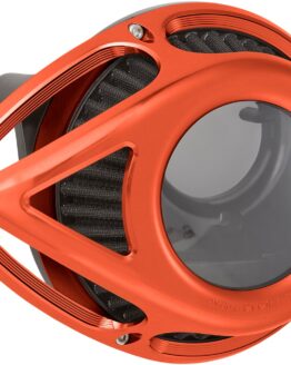 Arlen Ness Clear Tear Air Cleaner Kit Orange For Harley-Davidson