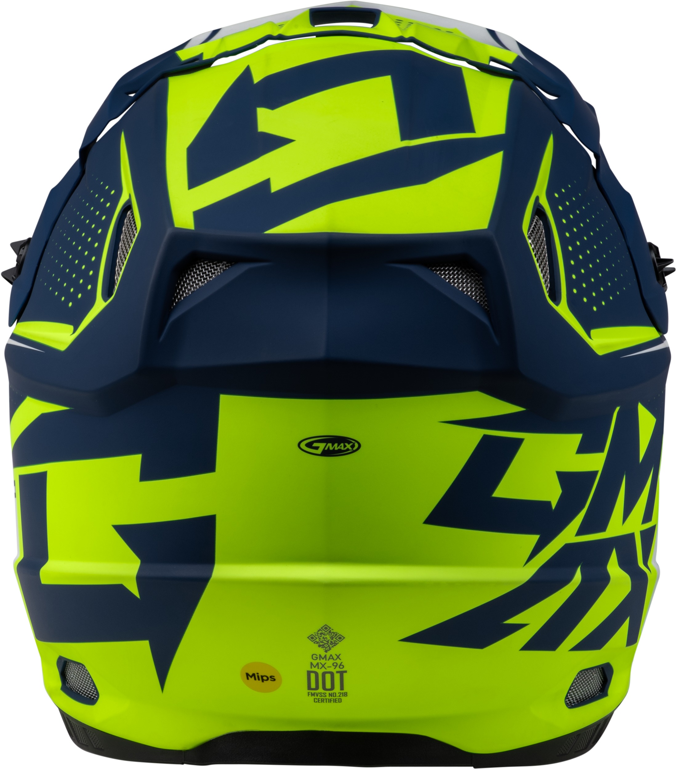 GMAX MX-96 502 Helmet Matte Blue/Green XS - Image 4