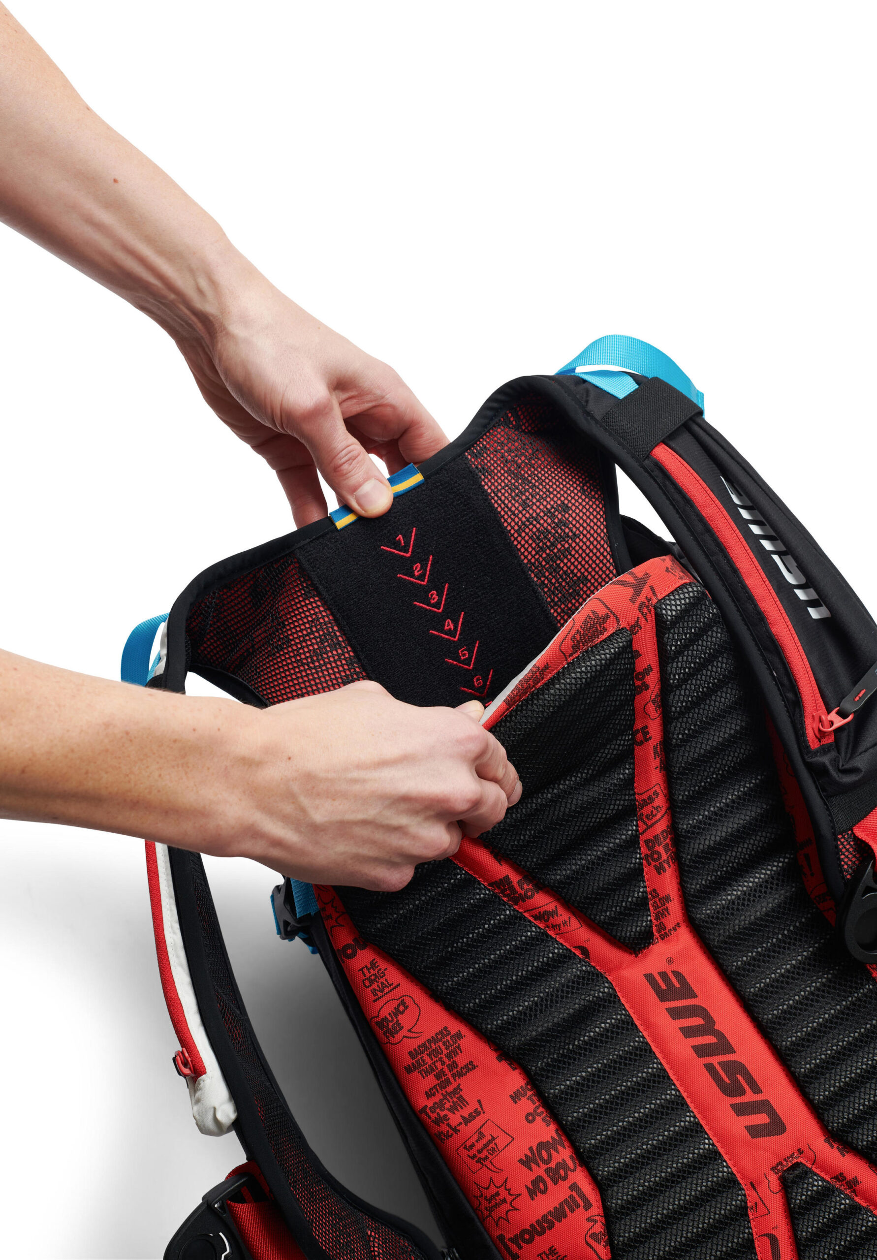 USWE Hajker Winter Rolltop Daypack 30L - Carbon Black - Image 4