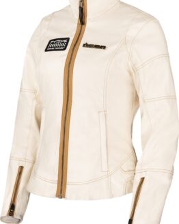 ICON Women's Tuscadero3 Jacket XL Gold/White