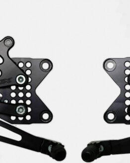V2 Adjustable Rearset - Black