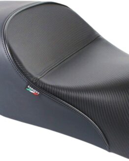 Sargent World Sport Solo Seat Black CarbonFX Vinyl Fits Diavel