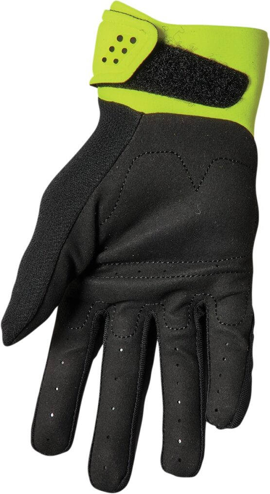 Thor Youth Spectrum Gloves Acid/Black 2XS - Image 2