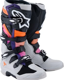 Alpinestars Tech 7 Boots Black/Gray/Orange/Magenta US 13