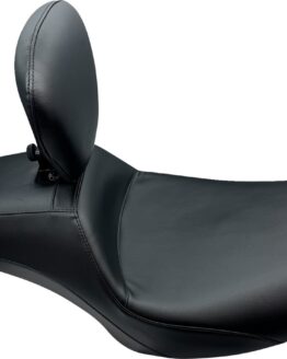 Le Pera Outcast Daddy Long Legs Seat w/ Backrest Smooth Black For FLH/FLT '23-'24