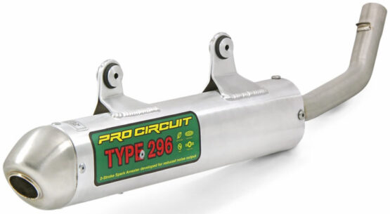 Type 296 Aluminum Slip On Exhaust Silencer w/ S.A.