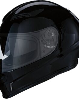 Jackal Full Face Street Helmet Gloss Black X-Large
