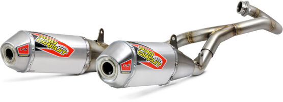 T-6 Dual Aluminum & Stainless Steel Full Exhaust