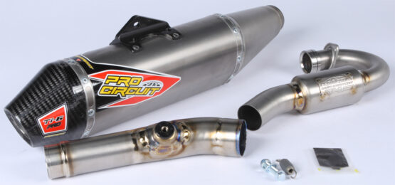 Ti-6 Pro Titanium Full Exhaust System w/ Carbon End Cap