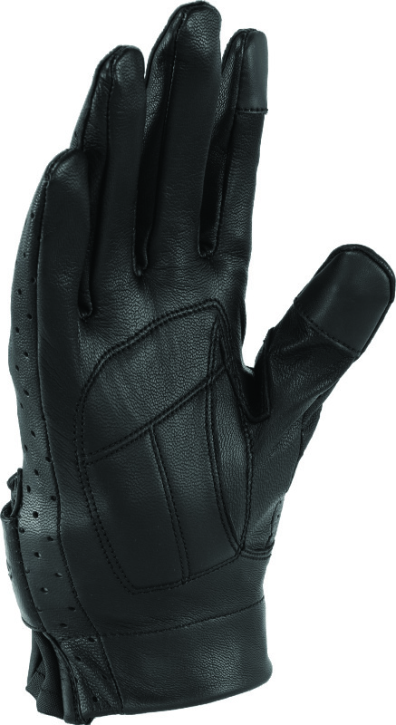 Kuryakyn Tucson Perforated Gloves Black Women's Small - Image 4