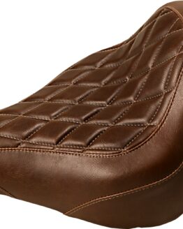 Tripper Diamond Synthetic Leather Brown Solo Seat