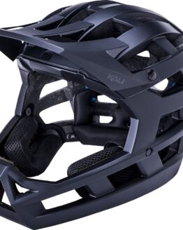 KALI Invader 2.0 Full Face Bicycle Helmet Matte Black L-2XL