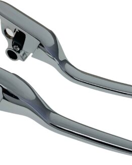 Drag Specialties Narrow Chrome Lever Set For Harley-Davidson