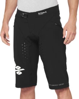 100% Men's R-Core X Shorts, Black, Size 38