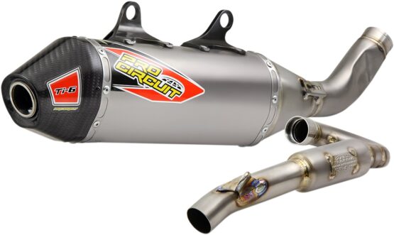 TI-6 Full Exhaust W/ Carbon Cap